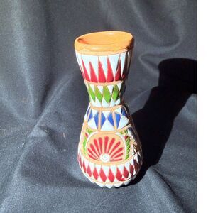Vintage Greek Rhodes Pottery Vase Danos Signed